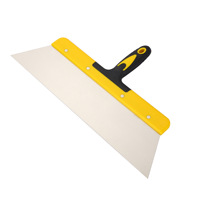 Vente directe usine : Spatule à mastic en acier inoxydable à lame plate, outil de nettoyage ménager