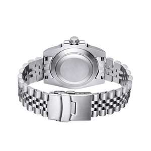 Renaud Classic Men's <span class=keywords><strong>Diver</strong></span> Relojes Alta Calidad Plata Acero Inoxidable 10 ATM Miyota Japonés Automático Mecánico Zafiro - Product Image 3