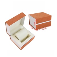 Boîte de montre de luxe personnalisée en carton, légère, avec fermeture à bouton, pour le rangement de bijoux pour hommes et femmes, vente en gros