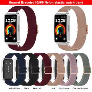 Forwelleny braccialetto sportivo di ricambio Correa Nylon Loop cinturino accessori per <span class=keywords><strong>Huawei</strong></span> Band 10 <span class=keywords><strong>9</strong></span> 8 Smart Watch cinturini - Product Image 2