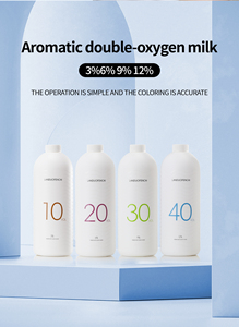 Tinte para el cabello de salón profesional, Desarrollador de lejía para el cabello con peróxido 6% 9% 12% 15%, crema de oxígeno - Product Image 5