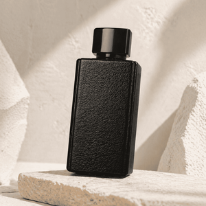 Exquisite Glass Embossed Leather Design Golden Round Spray Cap 30ml 50ml 100ml <b>Perfume</b> <b>Bottle</b> For Middle East Europe - Product Image 4