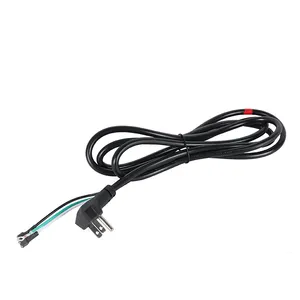 3 Pin NEMA 5-15p UL kabel daya bersertifikat steker listrik 18AWG AC adaptor kabel daya