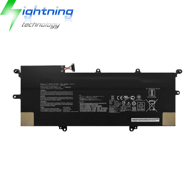 New Genuine Original C31N1714 11.55V 57Wh Laptop Battery for Asus ZenBook Flip 14 UX461 UX461FA UX461FN UX461UA 3ICP4/91/91