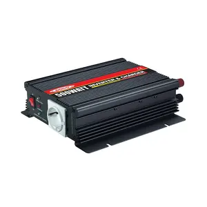 PACO Inverter 12V 220V 500W, dengan Pengisi Daya Baterai