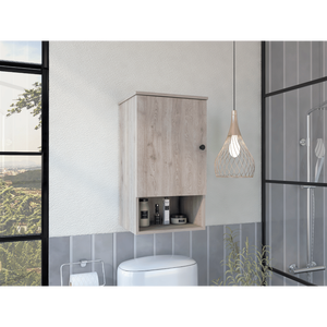 DB Kensington <b>Light</b> Grey 1-Shelf Medicine <b>Cabinet</b> <b>Bathroom</b> Shelves - Product Image 4