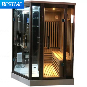 HOT SALE Sauna Steam <strong>Room</strong> <strong>with</strong> Multifunction Shower on Rail - Product Image 2
