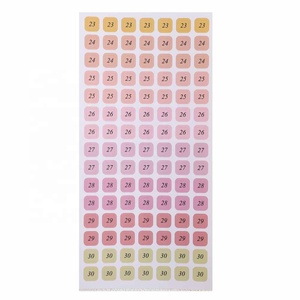 Autocollants circulaires Yihe Planner - Organisateur/Planificateur pour cadeau/usage de bureau Reliure thermique - Product Image 5