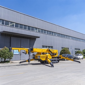 Mini-grue araignée sur chenilles de 8 tonnes avec bras télescopique de 17,8 m pour la construction - Product Image 2