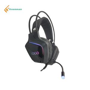 Casque d'écoute de jeu 3D Surround Sound <span class=keywords><strong>Usb</strong></span> Wired Noise Cancelling Auriculares Gamer Con Microfono Gaming Headset LED 50 Mm - Product Image 4