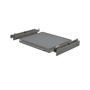 Fami System Ar 4-Edge Worktop 805x845 Mm Telescopic Extension Green Ral6011 Shelving <b>Unit</b> - Product Image 3