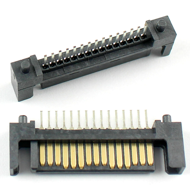 Custom Copper SATA SAS Male Female Connector with Custom Length