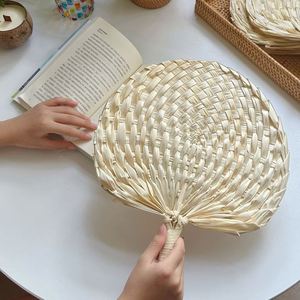 ถาดหวายทรงกลมทำมือ งานสานธรรมชาติ ของตกแต่งบ้าน - Product Image 3