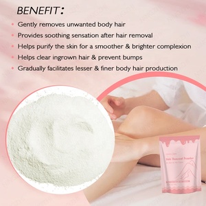 Cera Depilatoria Natural en Polvo Sin Dolor <span class=keywords><strong>para</strong></span> Cuerpo, Área del Bikini, Piernas, Manos y Axilas, Sin Químicos Nocivos - Product Image 2