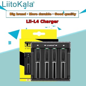 LiitoKala Lii-L4 18650 <span class=keywords><strong>chargeur</strong></span> de batterie pour 3.7V 26650 21700 20700 20650 18500 18350 <span class=keywords><strong>CR123A</strong></span> <span class=keywords><strong>chargeur</strong></span> de batterie <span class=keywords><strong>Rechargeable</strong></span> - Product Image 3