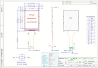 Écran d'affichage de 2.4 pouces, 240x320 ST7789P3 RGB MCU_8/16bit, Interface SPI, Module LCD TFT, rétroéclairage LED, luminosité 650cd/m2, 18/22/30