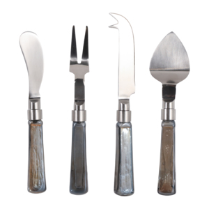 Set di utensili da portata con manico in marmo per cucina, stoviglie decorative, accessori moderni per l'intrattenimento - Product Image 6
