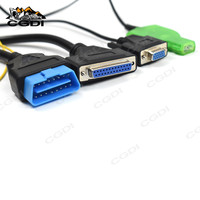 Programmeur de clés prenant en charge toutes les clés perdues pour CGDI Prog MB pour l'ajout de clés de voiture B-enz avec adaptateur ELV/NEC adaptateur de réparation CGDI MB Plus ELV