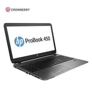 HP 450 G1 ordinateur portable d'occasion Intel Core i5 15.6 pouces Win10 ordinateur portable d'occasion léger pour l'apprentissage Commercial