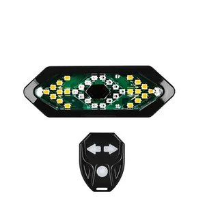 JETSHARK 2230 new Turn on your bike's taillights Mountain bike LED warning light Cycling gear