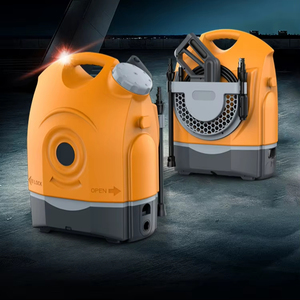 เครื่องซักผ้าแบบชาร์จได้พกพาอเนกประสงค์พร้อมหัวฉีดเสริม<span class=keywords><strong>2</strong></span>หัวสำหรับทำความสะอาดล้ำลึกรถยนต์และเครื่องใช้ในบ้าน - Product Image 1