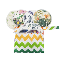 Sac étanche à fermeture éclair, lavable, imperméable, vente en gros, serviettes en tissu, service OEM ODM
