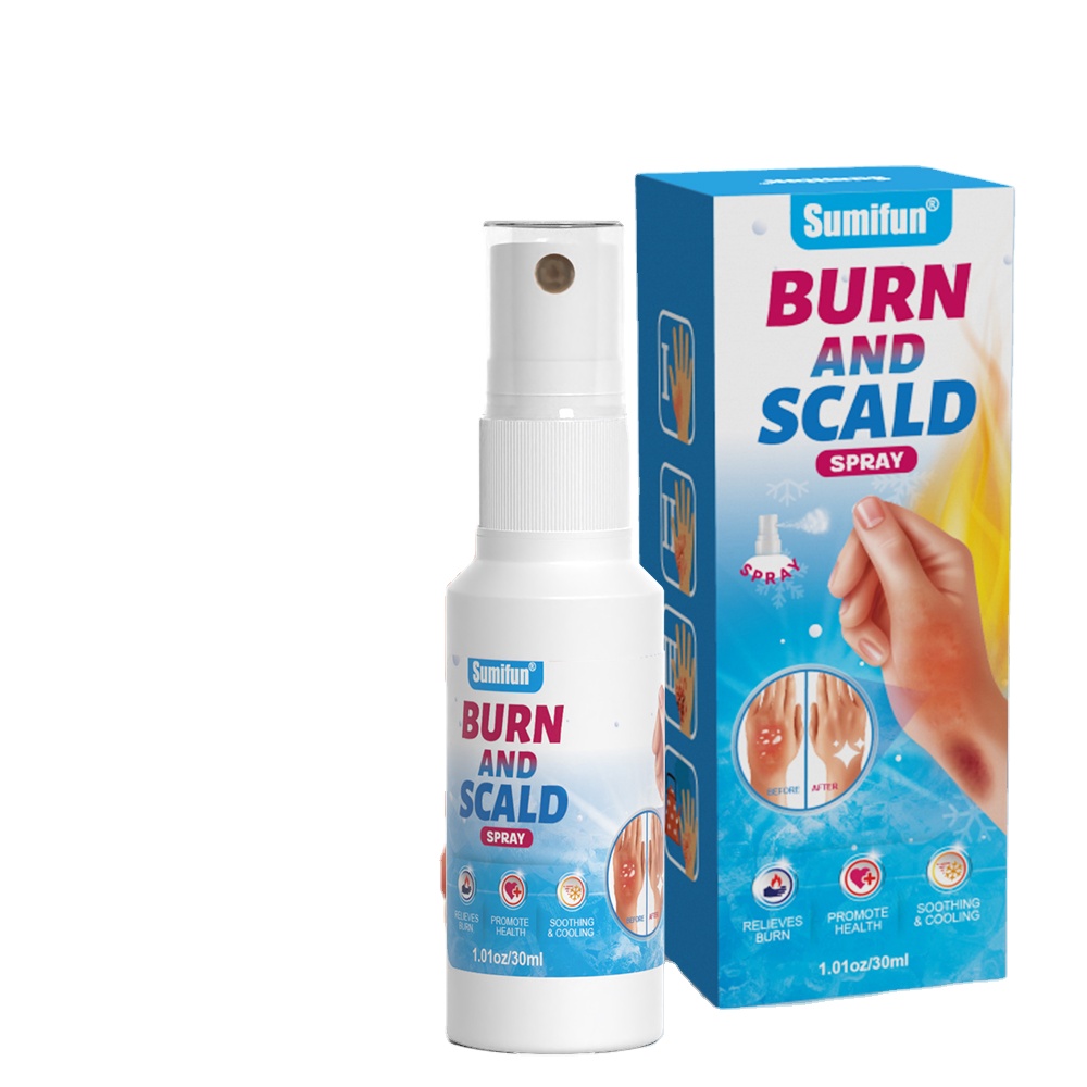 Natural Herbal Sumifun Chinese Relieves Burning Skin Pain Spray 20ml
