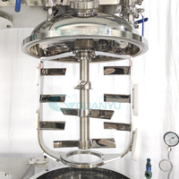 Machine de fabrication de vaseline blanche de gelée minérale de paraffine molle homogénéisateur sous vide réacteur cuve de mélange émulsifiante de gelée de pétrole