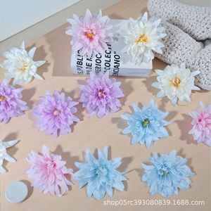 Cabeza de Flor Artificial de 14 cm, Rama Individual, Material de Pétalos, Ideal para Decoración de Paredes de Boda DIY - Product Image 1
