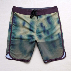 Nouveau short de bain pour homme, imprimé rayé, décontracté, imperméable, séchage rapide, fermeture à cordon, spandex/polyester - Product Image 3