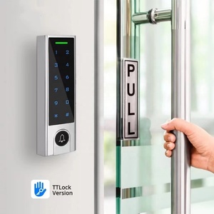 IP66 Không Thấm Nước WiFi TTlock <span class=keywords><strong>App</strong></span> Smart <span class=keywords><strong>Reader</strong></span> RFID Sinh Trắc Học Vân Tay Chuông Cửa Thang Máy Hệ Thống Kiểm Soát Truy Cập - Product Image 3