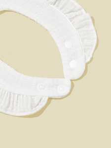 Bavaglini carini in tinta unita per neonati-protegge i vestiti e il collo del bambino da bava/Spit-up, mantiene il collo asciutto, certificato CPC - Product Image 4