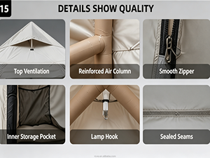 Proveedor <span class=keywords><strong>de</strong></span> Soluciones ODM, Carpa Inflable Mediana <span class=keywords><strong>de</strong></span> Oxford, Diseño Impermeable para las Cuatro Estaciones, Instalación Rápida, Estructura Personalizada para Exteriores - Product Image 4