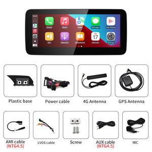 HFMidia Qualcomm Snapdragon 665 2026 Nouveaux lecteurs multimédias Android 16 pour Mercedes Benz GLK X204 CarPlay AUTO Vidéo GPS - Product Image 6