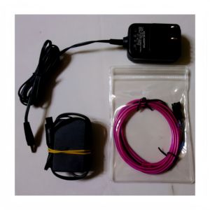 <span class=keywords><strong>PYL</strong></span> Marca 2,3mm EL WIRE con luz constante Simple Impermeable 10 colores (opcional) Longitud de corte libre Montaje en superficie - Product Image 2