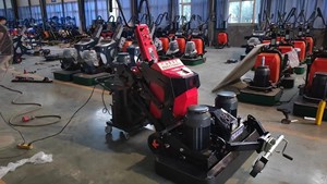 เครื่องบดคอนกรีตอเนกประสงค์ขนาด1588มม. เครื่องขัดพื้น24หัว380V กระทะ22KW ระยะไกล - Product Image 5