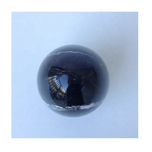 Venta al por mayor de calidad superior ónix negro mármol huevos sombra tallada piedra decoración del hogar con color personalizado - Product Image 2