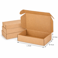 Grandes boîtes rigides en carton ondulé recyclables avec couvercle magnétique, design pliable, logo personnalisé imprimé pour l'expédition de vêtements et de faux cils