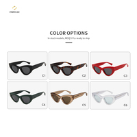 Haute qualité classique rétro oeil de chat tortue acétate lunettes de soleil Logo personnalisé en gros mode lunettes de soleil pour les femmes