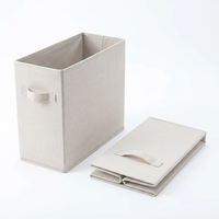 Organisateur de rangement pour armoire et placard, en matériau écologique rigide et empilable, lot de 2, directement de l'usine, pour la classification du linge et des textiles