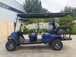 Vente flash : voiturette de golf électrique tout-terrain 6 places avec coffre arrière - Product Image 3