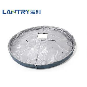 LANCHUANG Giacca Isolante Termica Personalizzata Riutilizzabile Rimovibile in Materiale Composito per Silenziatore/Tubo Antivento/Turbo Isolamento Valvole - Product Image 4