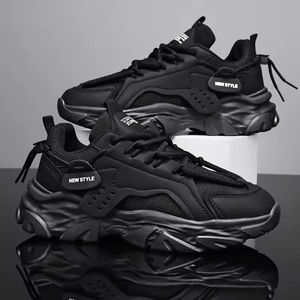 Nouvelles chaussures de course montantes printemps 2026 légères et amortissantes à lacets, décontractées pour hommes, avec semelles souples et intemporelles - Product Image 6