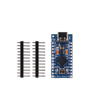 Módulo Micro USB Tipo-C Pro para Arduino ATmega32U4 5V/16MHz 3.3V/8Mhz con Cabezal de Pines de 2 Filas, Placa de Interfaz USB Leonardo