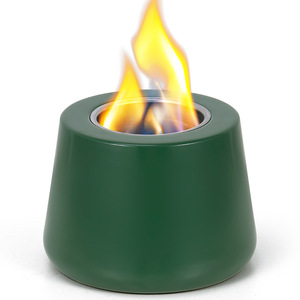Nuevo <span class=keywords><strong>Brasero</strong></span> Portátil <span class=keywords><strong>de</strong></span> Acero para Sobremesa, Estufa <span class=keywords><strong>de</strong></span> Alcohol sin Humo, Chimenea Decorativa para Barbacoa al Aire Libre, Calentador Negro - Product Image 3