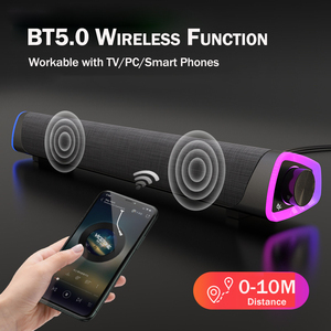 Loa thanh âm thanh mạnh mẽ 10W, bán chạy, di động, không dây BT, dành cho hệ thống rạp hát gia đình - Product Image 6