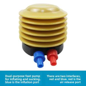 Pompe à pied manuelle en plastique en stock pour lit gonflable, canapé, ballon, <span class=keywords><strong>piscine</strong></span> - Product Image 2