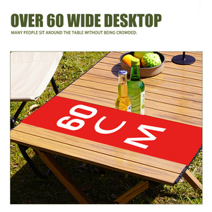 YEZHULIN Modern alüminyum alaşım katlanabilir masa açık kamp piknikler barbekü yumurta krep standları - Product Image 5