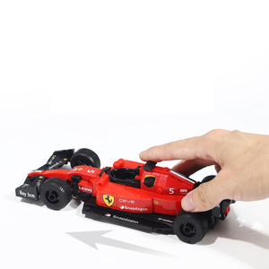 MeiJi 13014 Set di Costruzioni per Bambini, Modello di Auto Sportiva Formula 1, Puzzle STEM, Regalo Educativo - Product Image 6