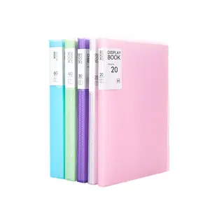 Two Toned Color Office Document File Folder Letter Size Two Holes Plastic Stationery Lever Arch File Folder